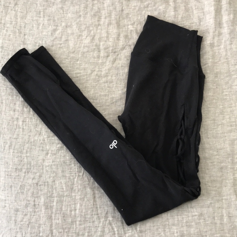 Alo braided cutout leggings